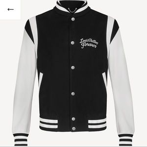 Authentic Men’s Louis Vuitton leather jacket